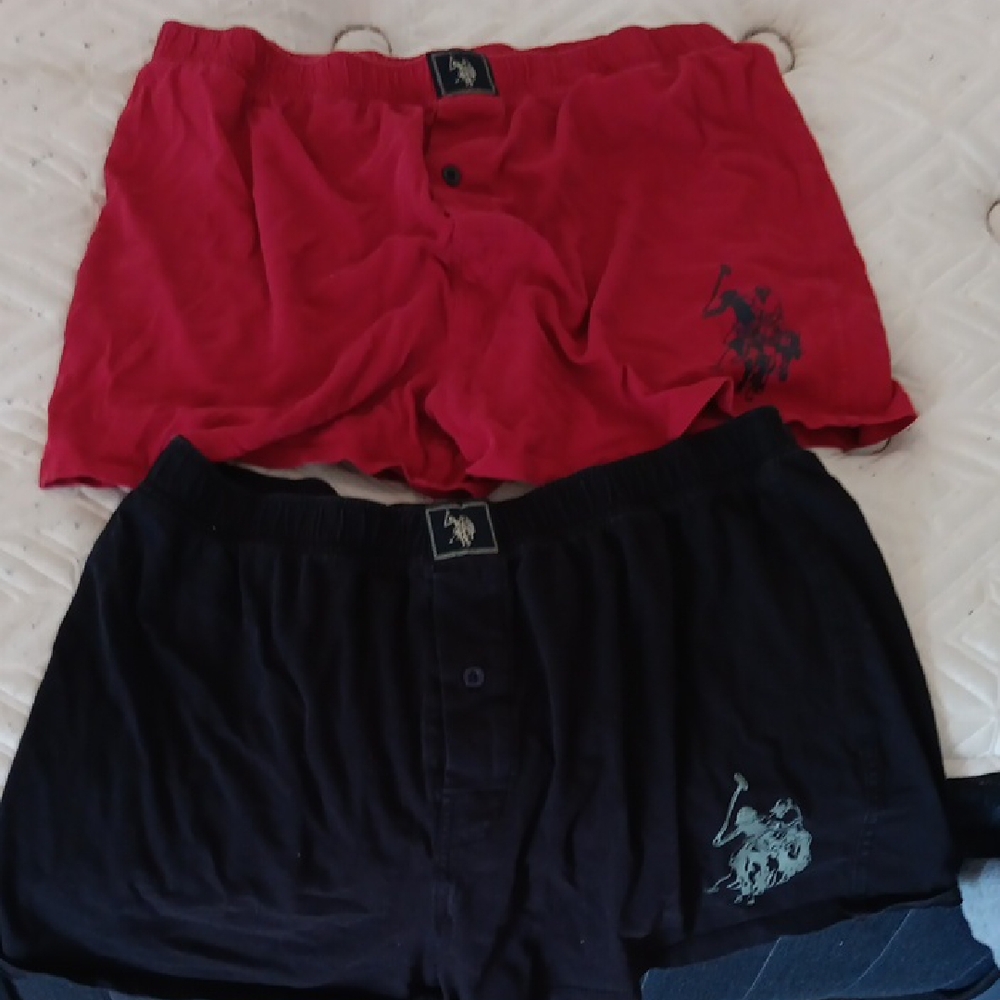 U.S. Polo Assn. Red Boxers with Logo 100% Cotton, In great Shape !